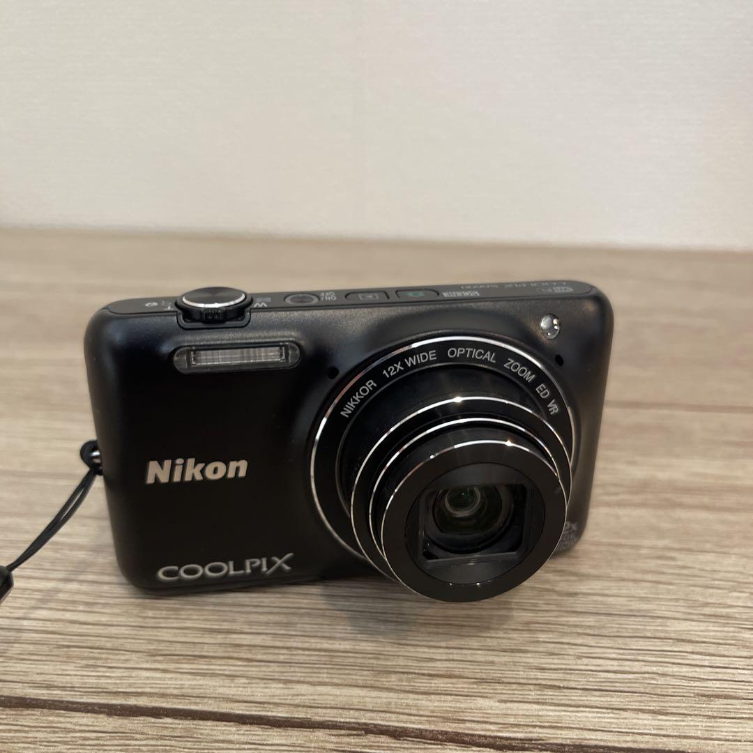3073 Nikon COOLPIX S6600 ブラック デジタルカメラ 美品