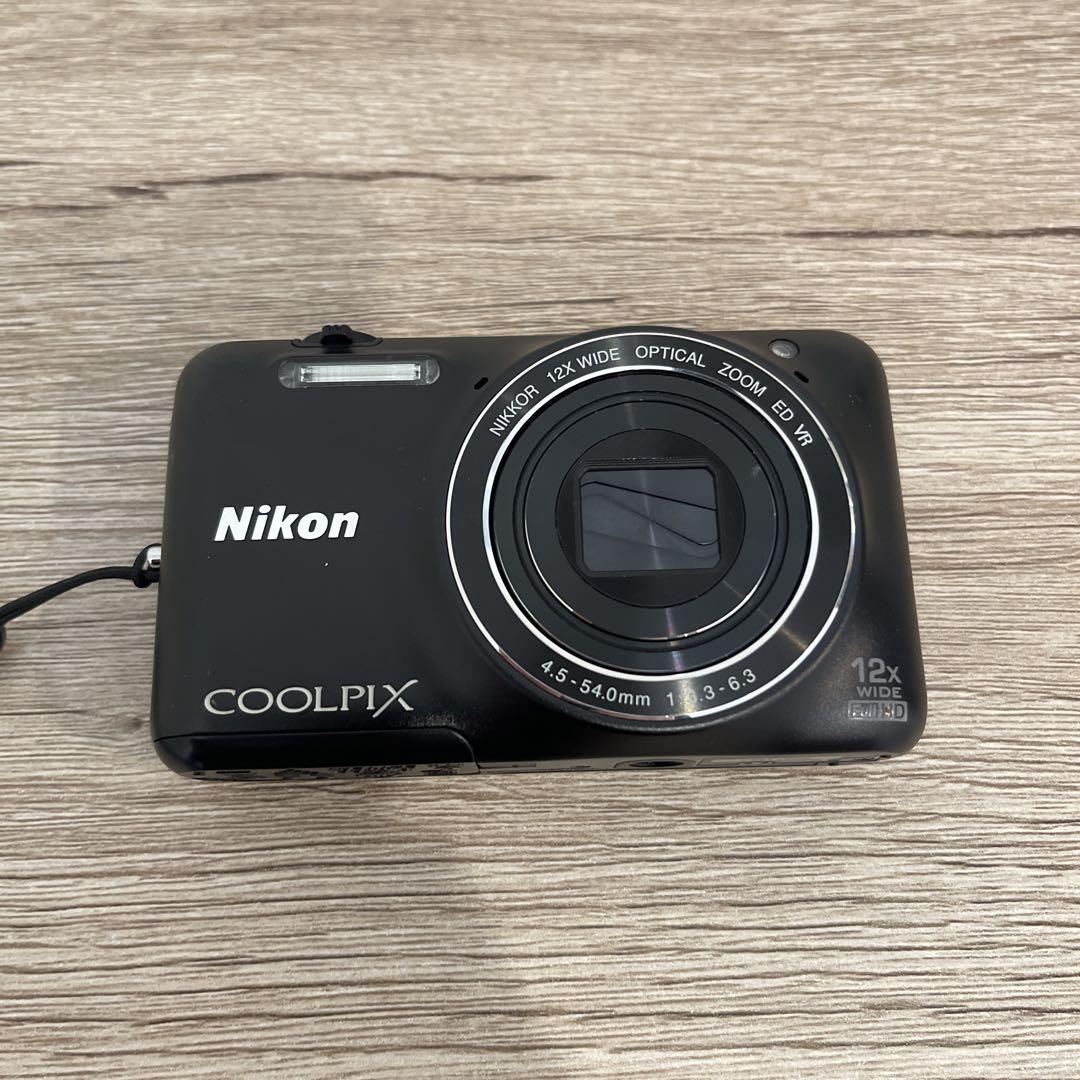 3073 Nikon COOLPIX S6600 ブラック デジタルカメラ 美品