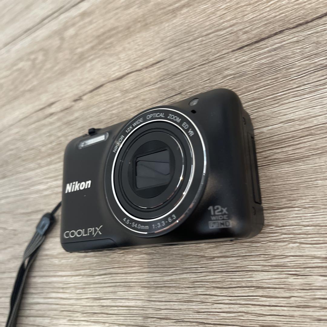 3073 Nikon COOLPIX S6600 ブラック デジタルカメラ 美品