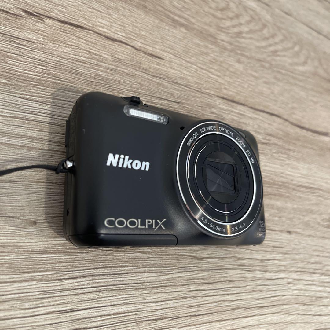 3073 Nikon COOLPIX S6600 ブラック デジタルカメラ 美品