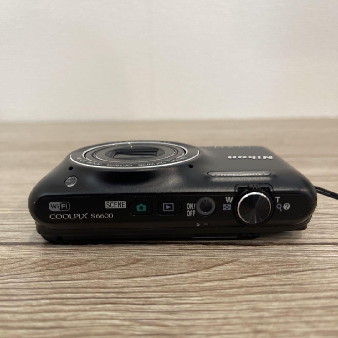 3073 Nikon COOLPIX S6600 ブラック デジタルカメラ 美品