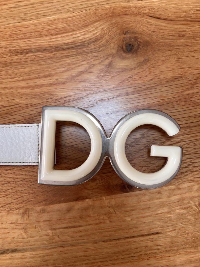 Dolce & Gabbana DGロゴベルト ホワイト