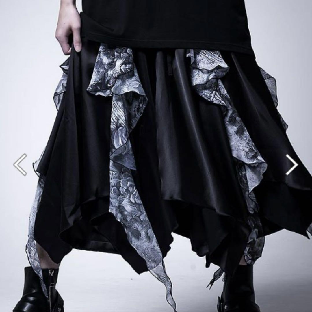 CIVARIZE Raderレイヤードスカートパンツ 黒 FREE ブラック CIVARIZE Raderレイヤードスカートパンツ 黒 FREE ブラック