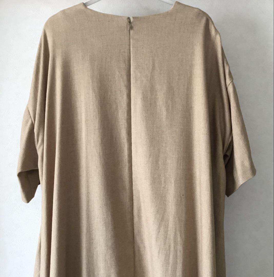 Curensology コンチネンタルリネンワンピース