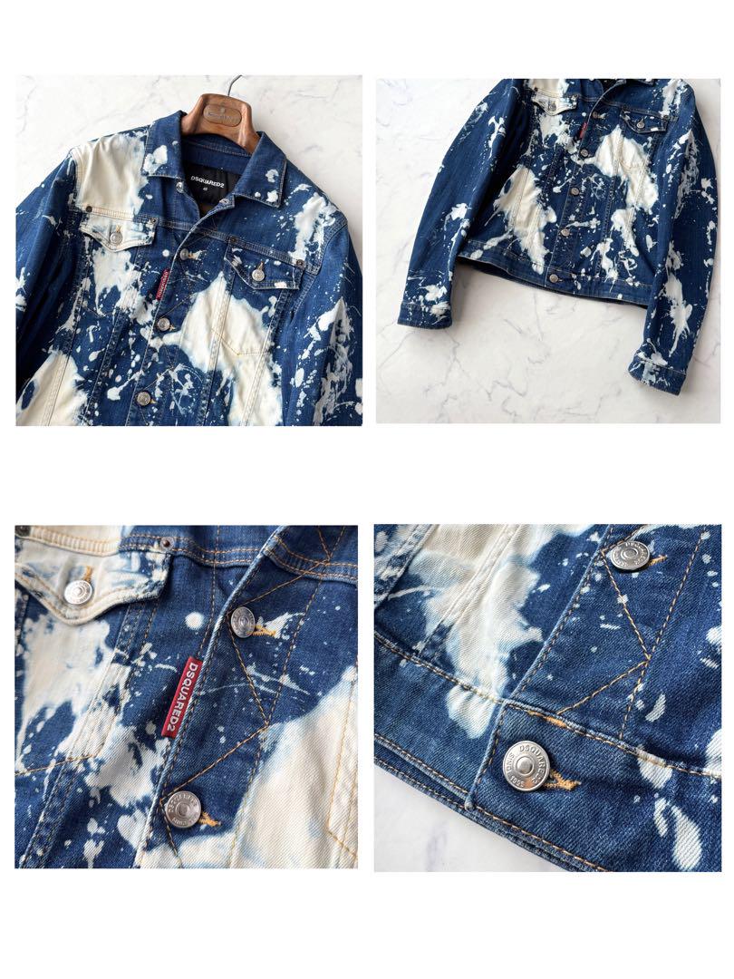 DSQUARED2 ディースクエアード デニム ジャケット Gジャン M〜L程