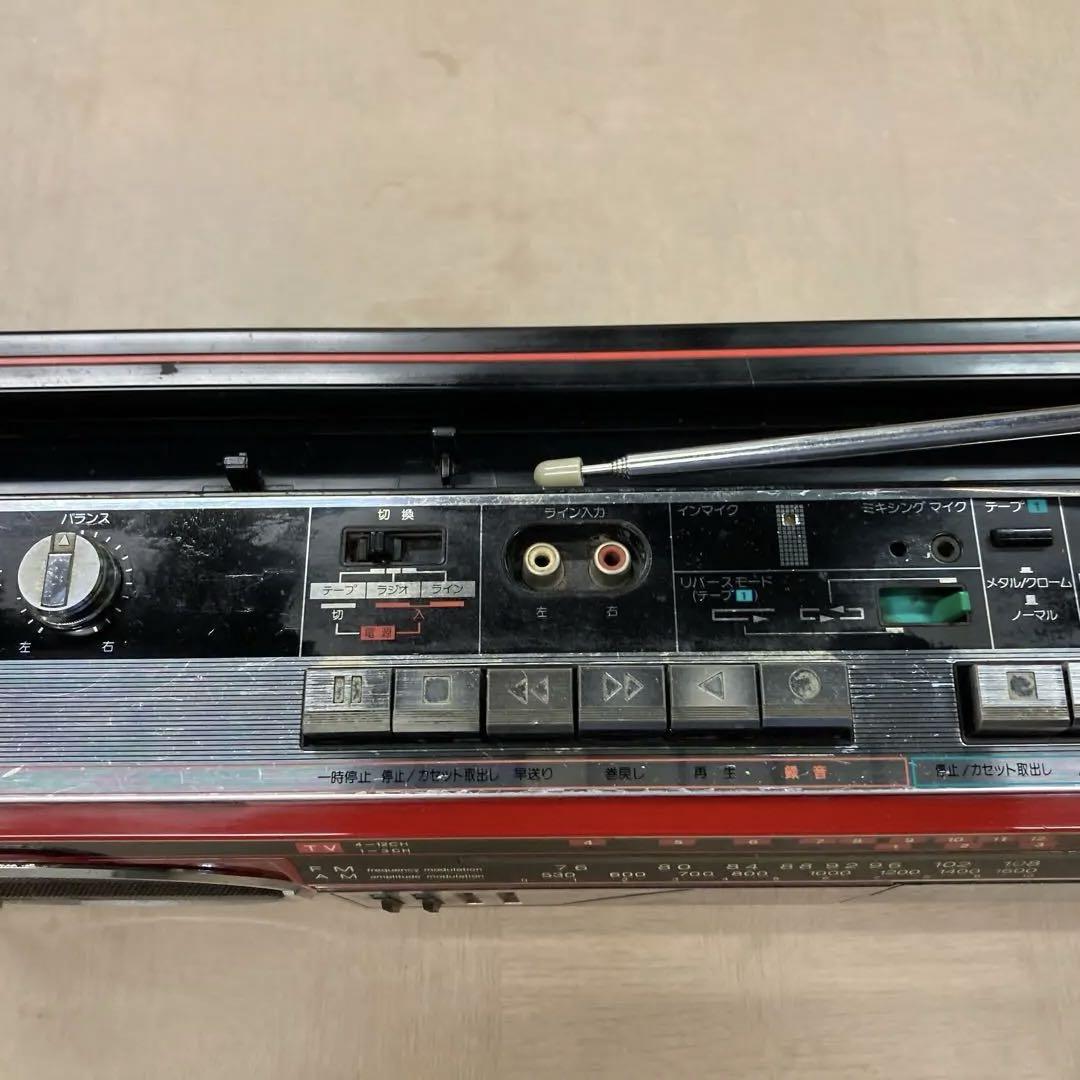 【特典付き！大特価！】ラジカセ SHARP QT-Y7(R)