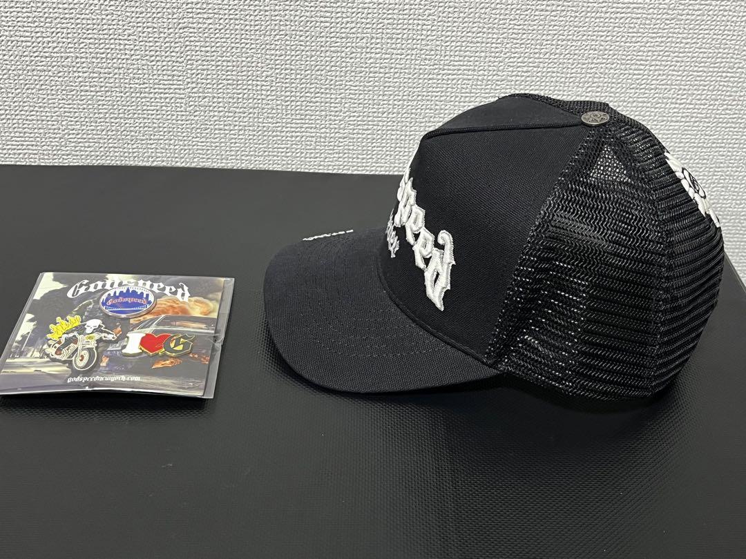 Godspeed トラッカーハット ブラック GODSPEED GS FOREVER TRUCKER HAT (GRADIENT BLACK) | Brand,G-L