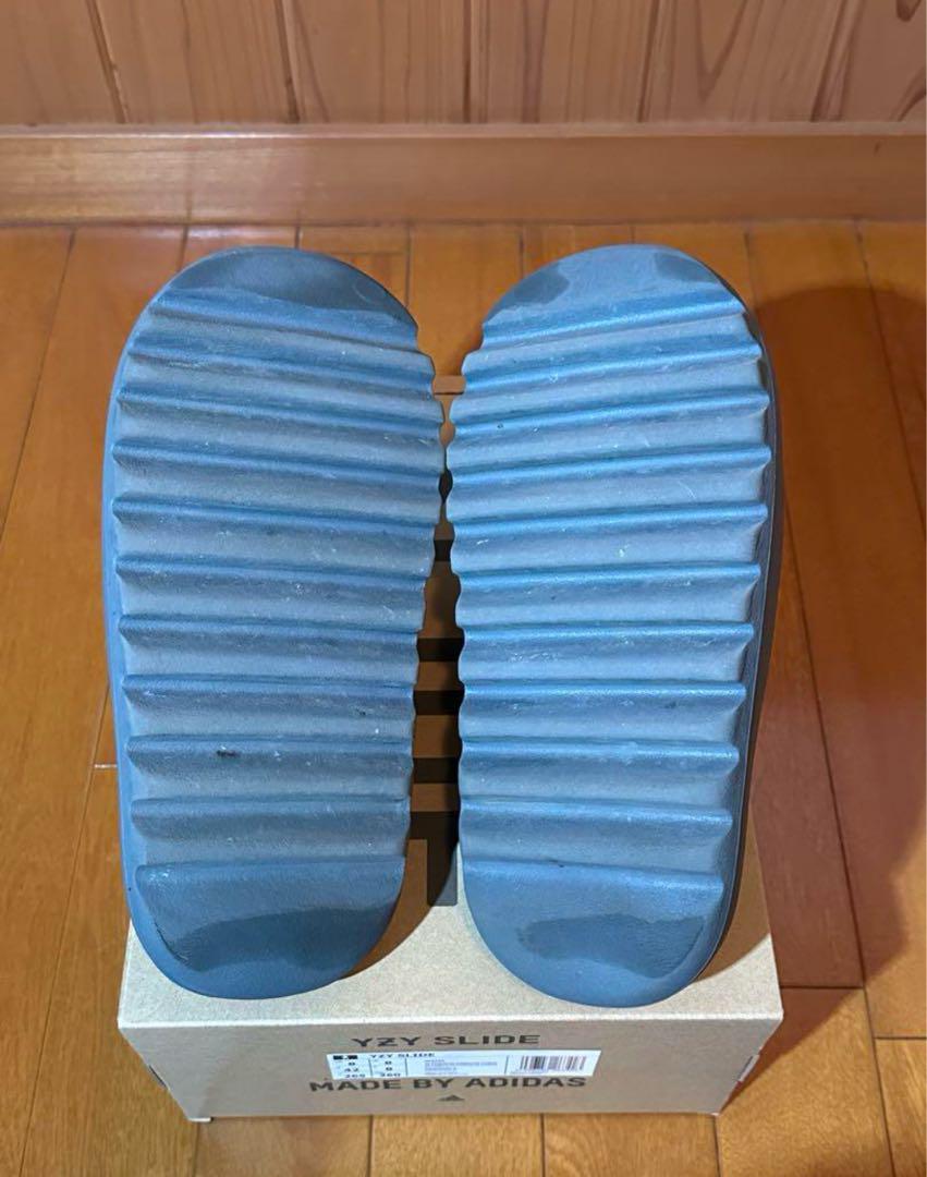 イージースライド　adidas YEEZY Slide スレートマリン　26.5