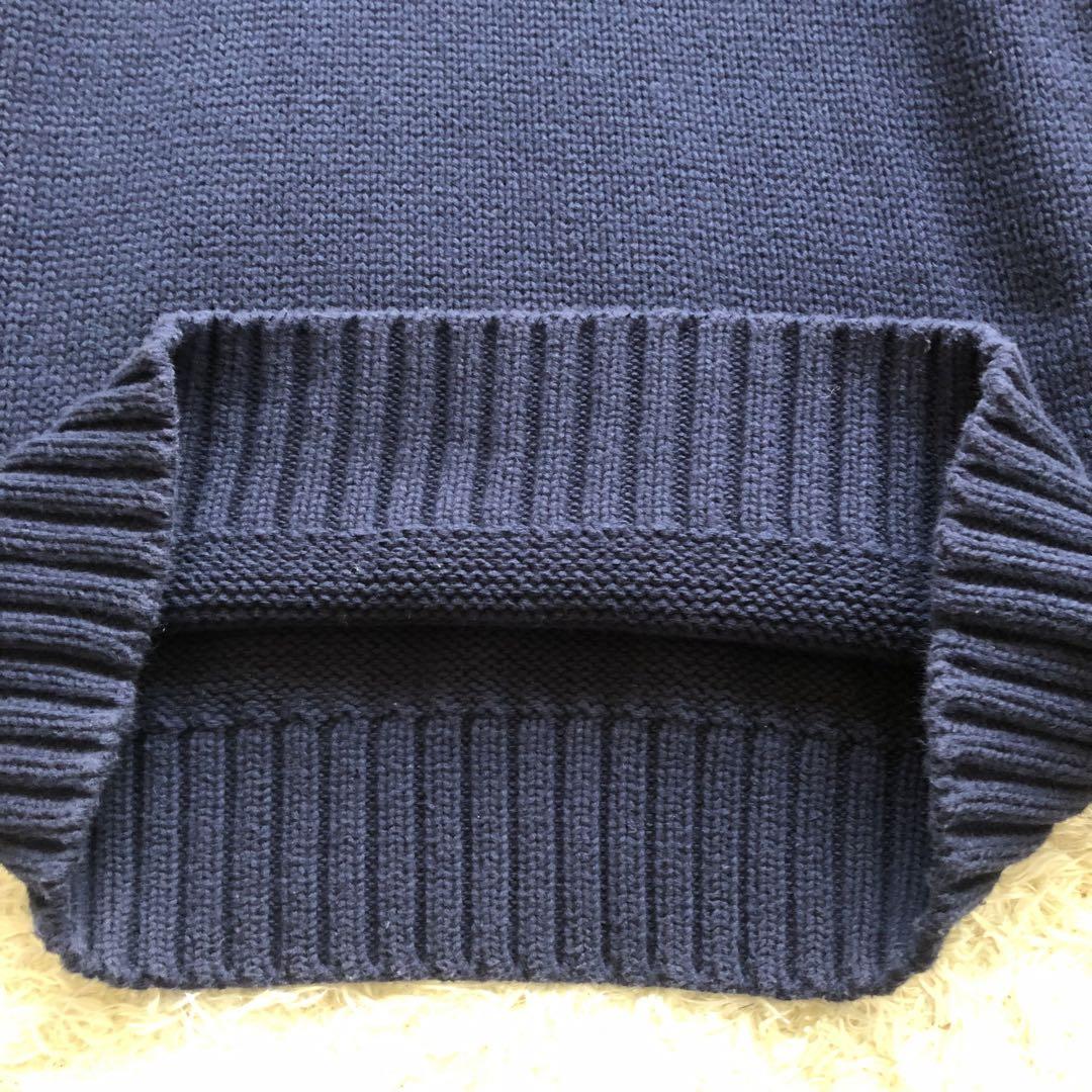 POLO RALPH LAUREN♪ 星条旗 ニットセーター　ネイビー　メンズ