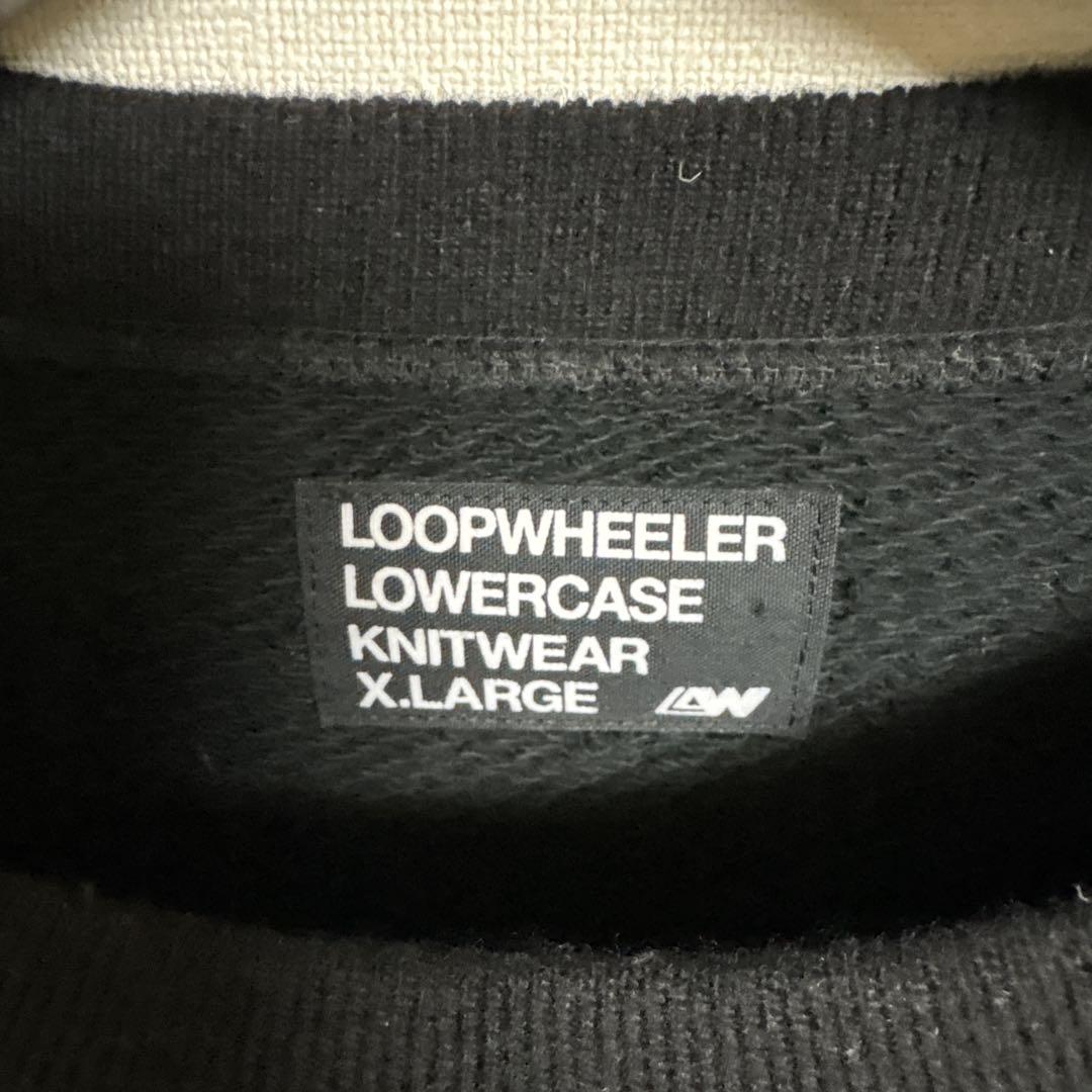 売り切れ必至！ LOOPWHEELER LOWERCASE KNITWEAR XL トップス
