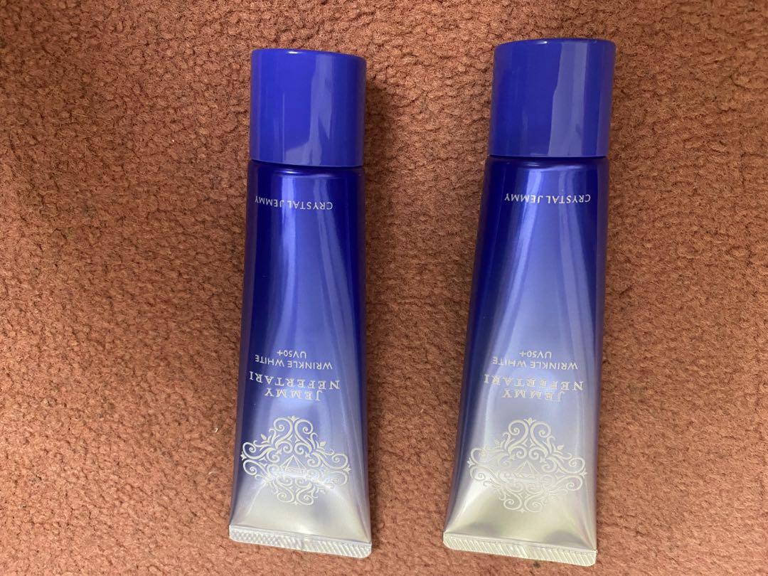 チェンジ　クリスタルジェミー・ネフェリタリー新シワ改善&美白UV45mL x 2