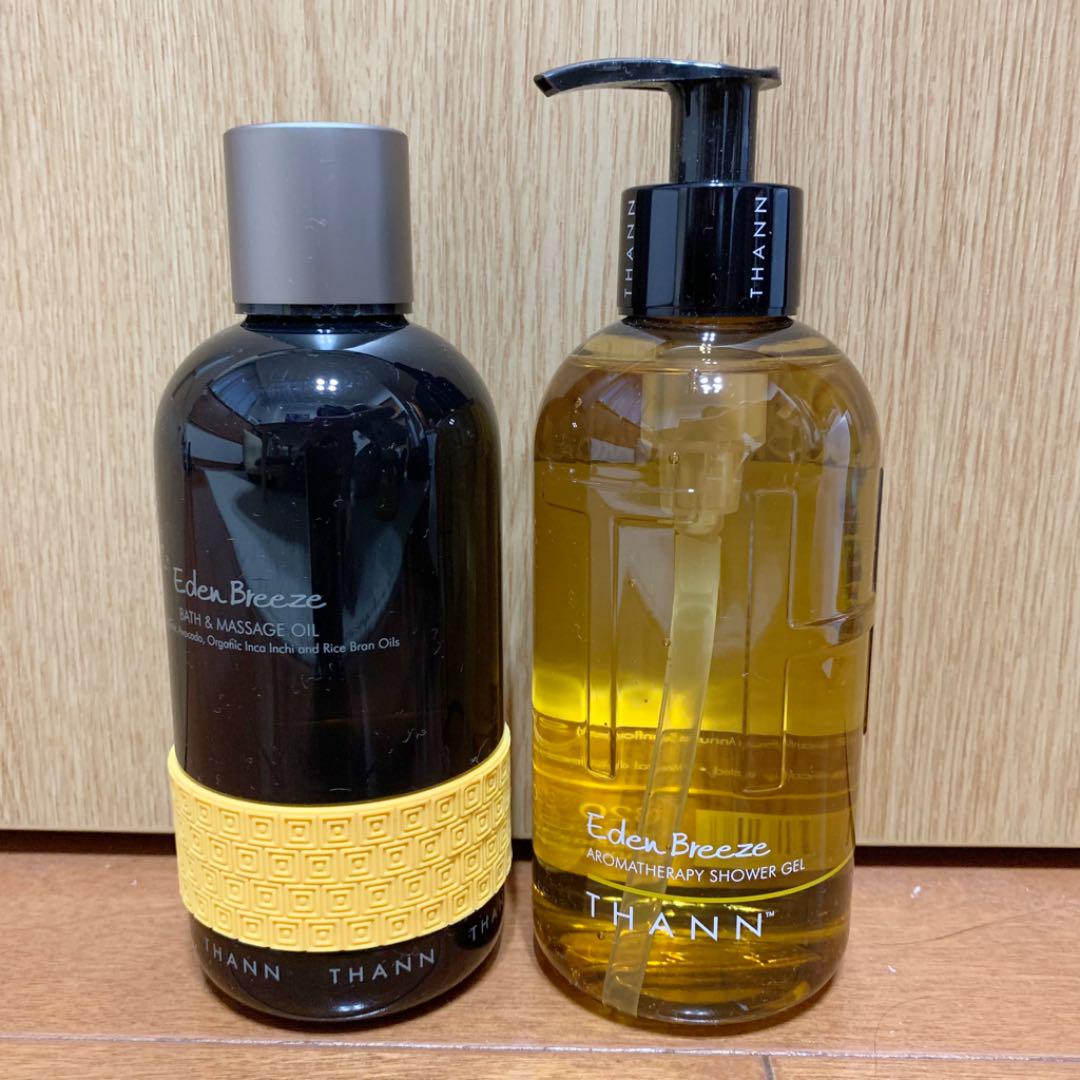 THANN バス&マッサージオイル シャワージェル