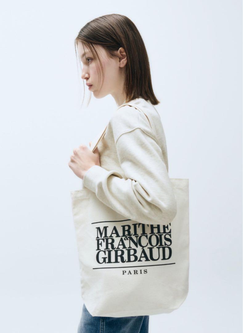 [Marithe Francois Girbaud] ロゴエコバッグ/ 韓国ブランド Marithe☆韓国大人気 CLASSIC LOGO ECO BAG 3Color (Marithe +