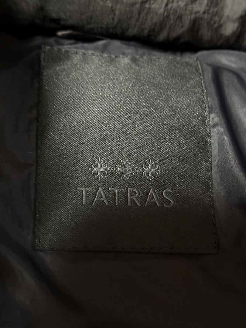 TATRAS フード付きダウンベスト ブラック