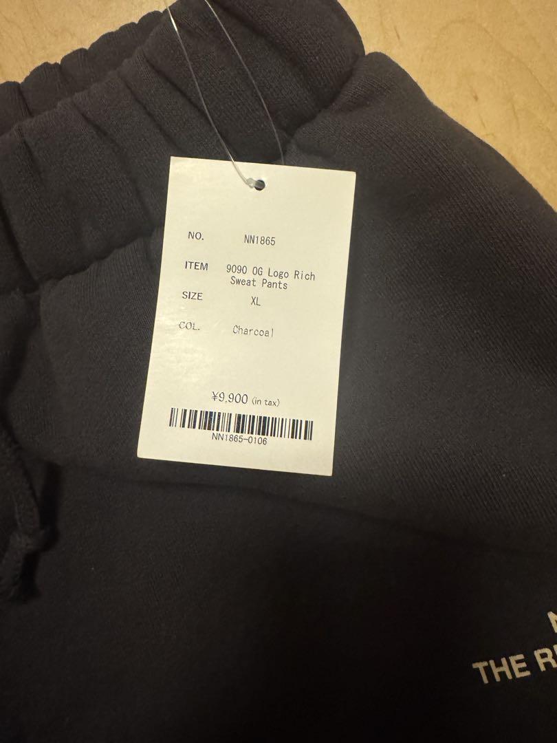 9090 OG Logo Rich Sweat Pants XL裏起毛　男女兼用