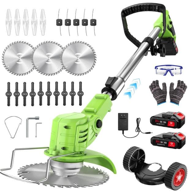 草刈り機充電式 【パワフルに刈れる爽快感】高性能軽量 腰負担軽減タイプ 安全設計