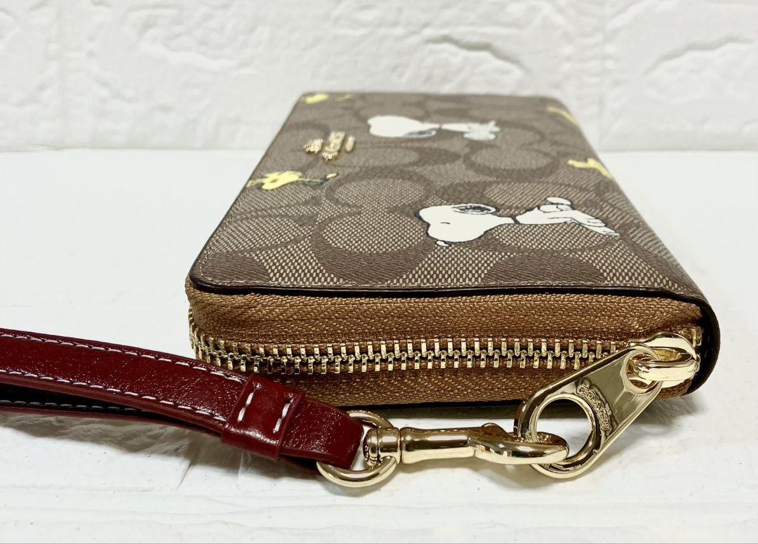 COACH 　長財布　スヌーピー ＆ウッドストック
