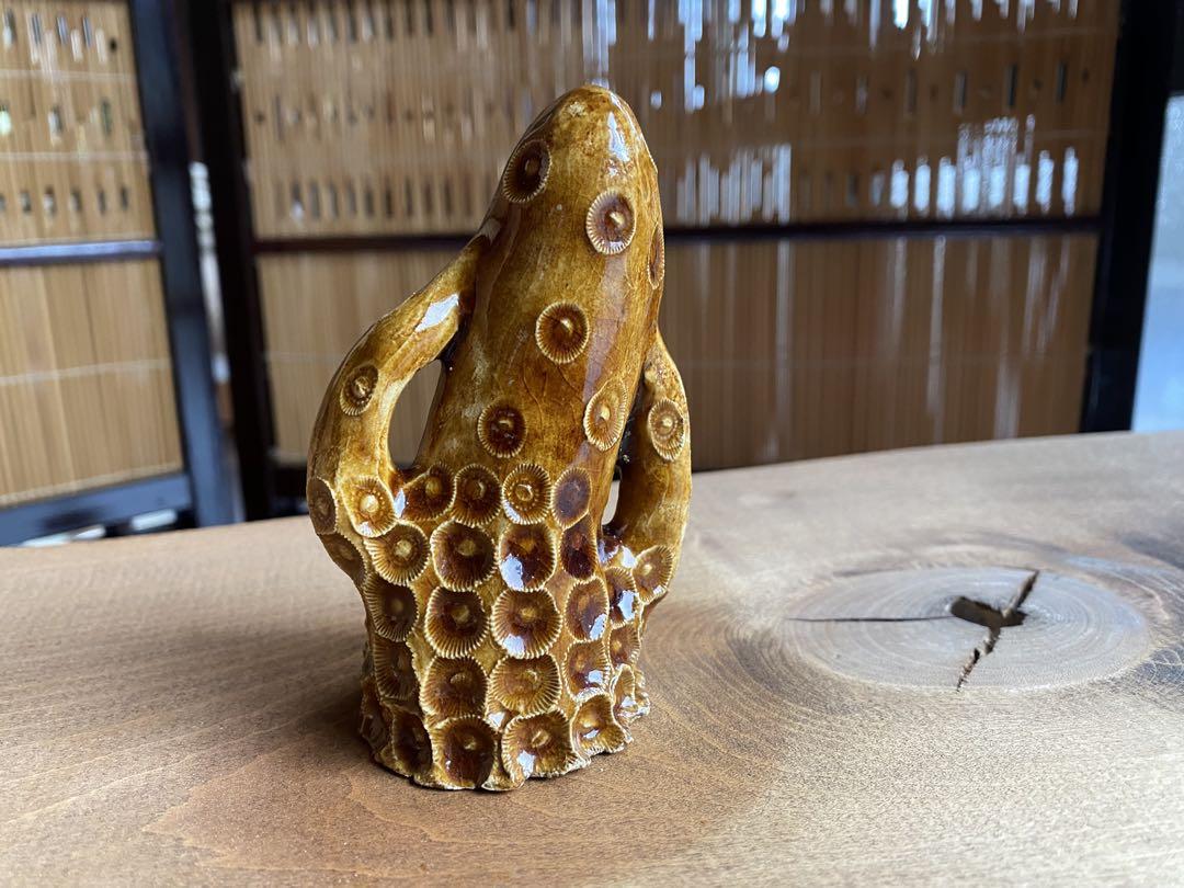 陶器製　アート　オブジェ　ハンドメイド