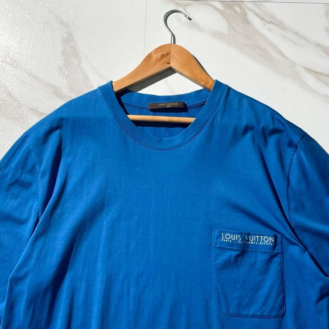 極美品 LOUIS VUITTON ルイヴィトン Tシャツ ロゴプリント XL