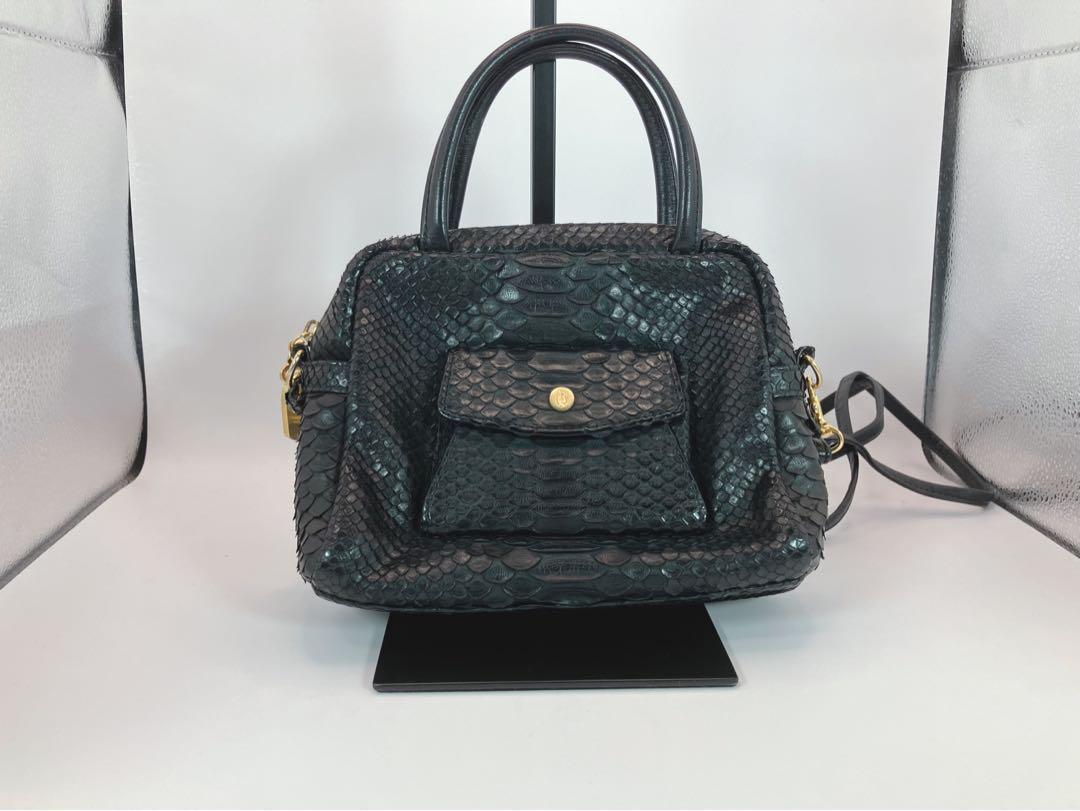 ワタイチ パイソン Python 2WAY ショルダーバッグ ダークグレー