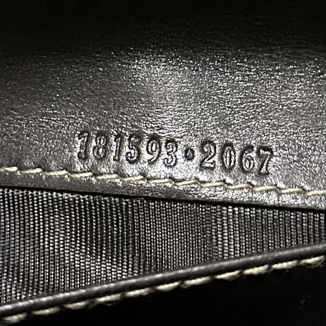 GUCCI グッチ　長財布　インターロッキング GG ブラウン