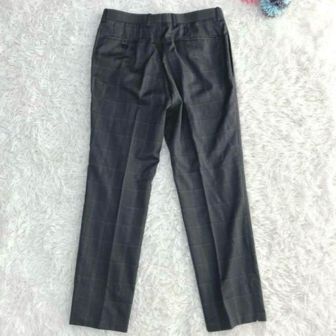 スーツセレクト　セットアップ　3ピース　チェック柄　marzotto　A4