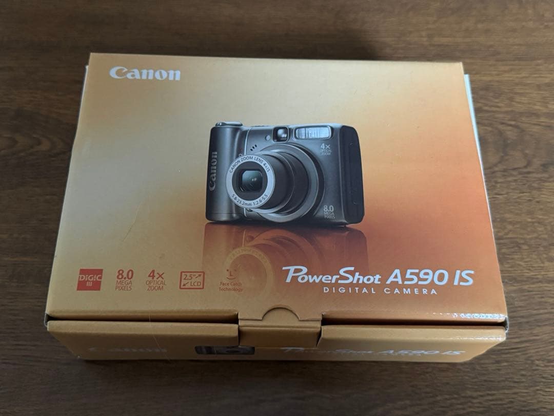 Canon PowerShot A590 IS デジタルカメラ