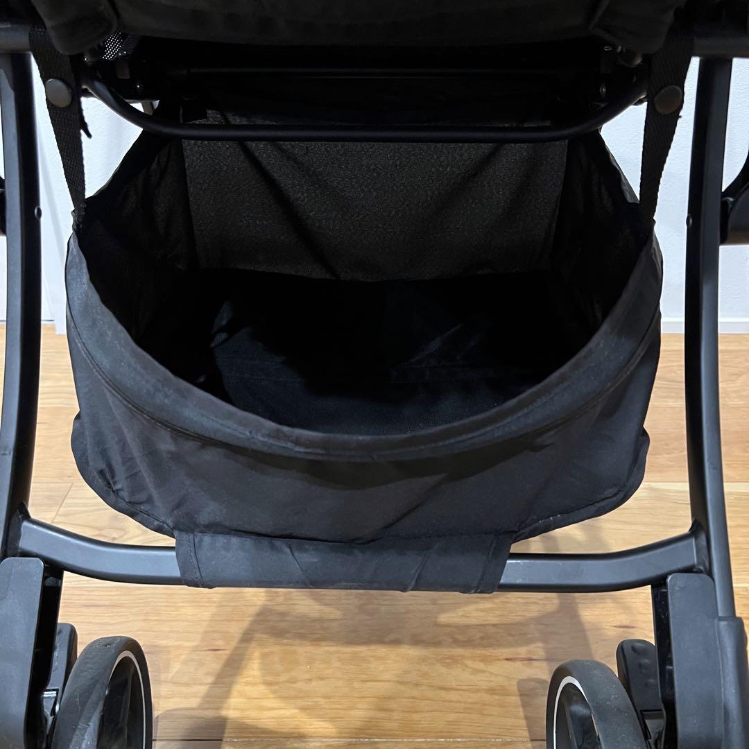 極美品 Aprica ラクーナクッションAC ベビーカー アスレチックグリーン
