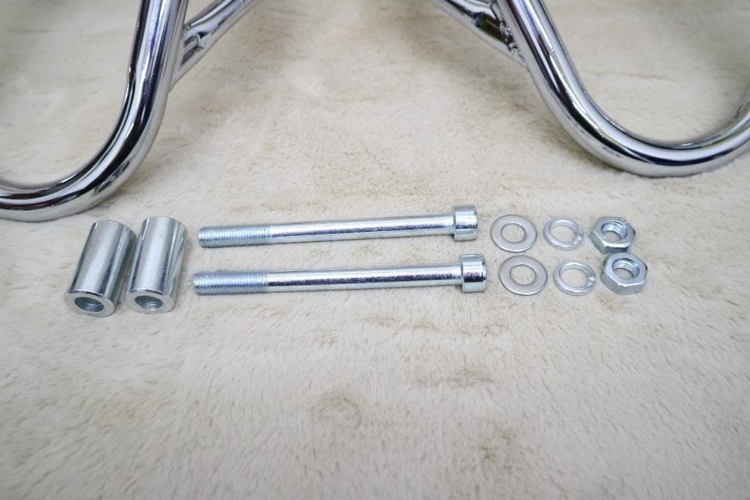 ゼファー 400 ZR400C メッキ エンジンガード ゼファー４００・４００Χ エンジンガード メッキ タイプ２⁄ゼファー400