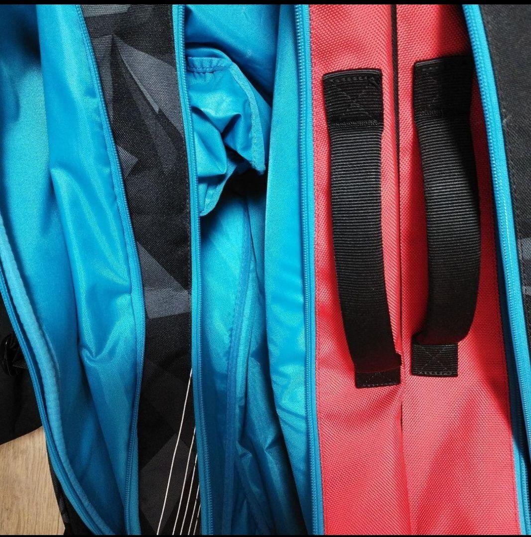 YONEX バドミントンバッグ レッド ラケット収納袋付き