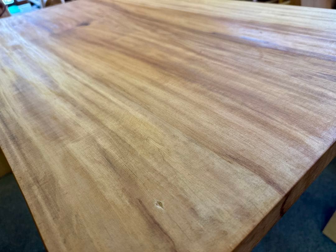 95cm×59cm ローテーブル 天板のみ 塗装込 無垢材 耳付き新品、♥ HRDEVELOPMENT_JP