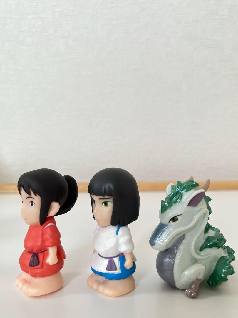 千と千尋の神隠し 指人形 フィギュア ソフビ 11体 リニューアル前 廃盤品