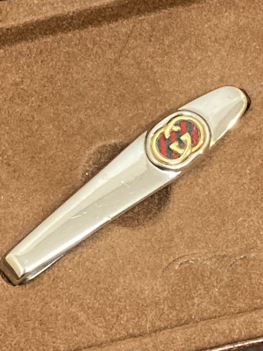 通販超特価 美品 GGモチーフ ネクタイピン カフス 4Ke59-m75941840716 希少 GUCCI オールドグッチ 爆買い好評