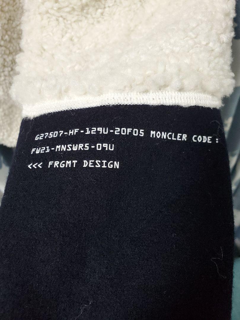 モンクレール　フラグメント　ジーニアス　ボア　MONCLER