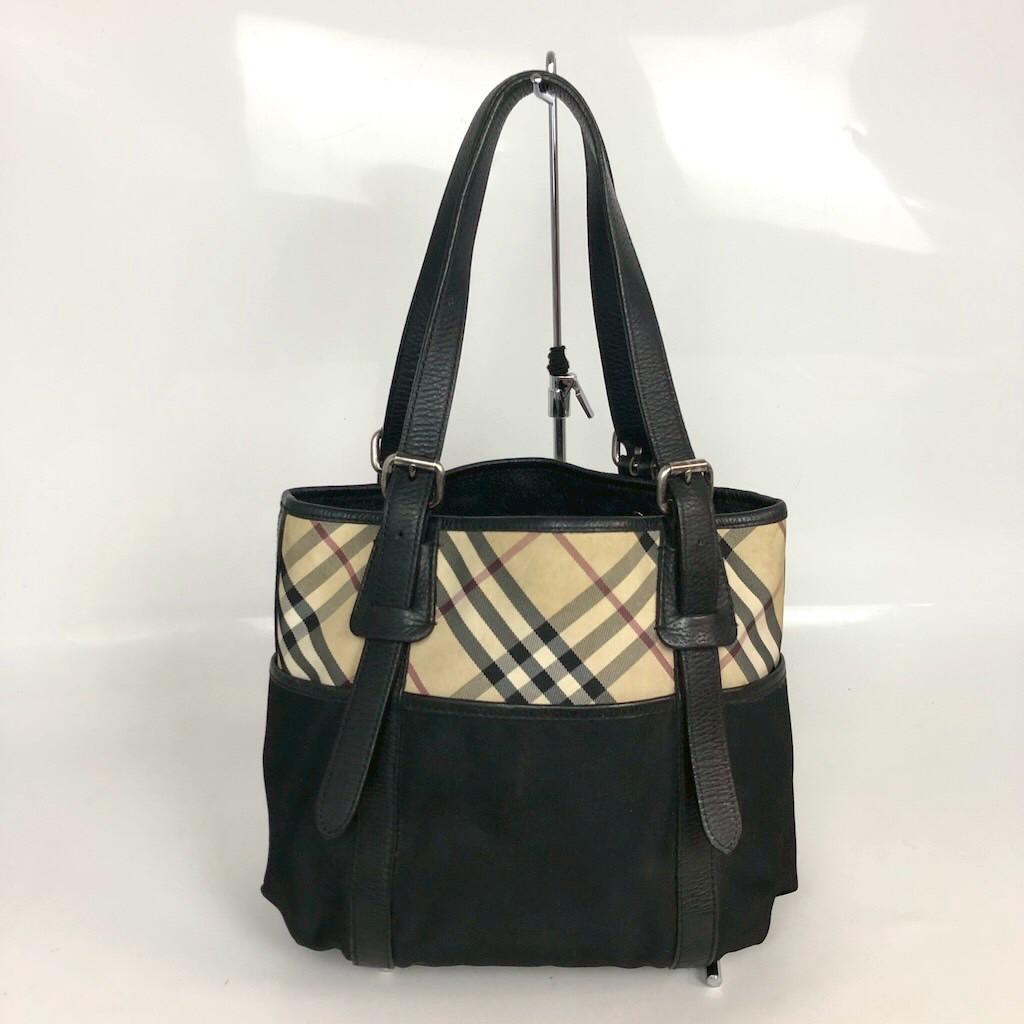 BURBERRY バーバリー ノバチェック ハンドバッグ レディース ブランド