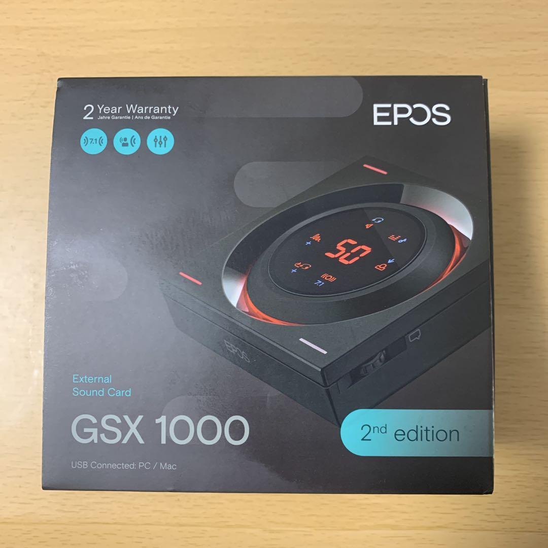 EPOS GSX 1000 2nd edition 外部サウンドカード