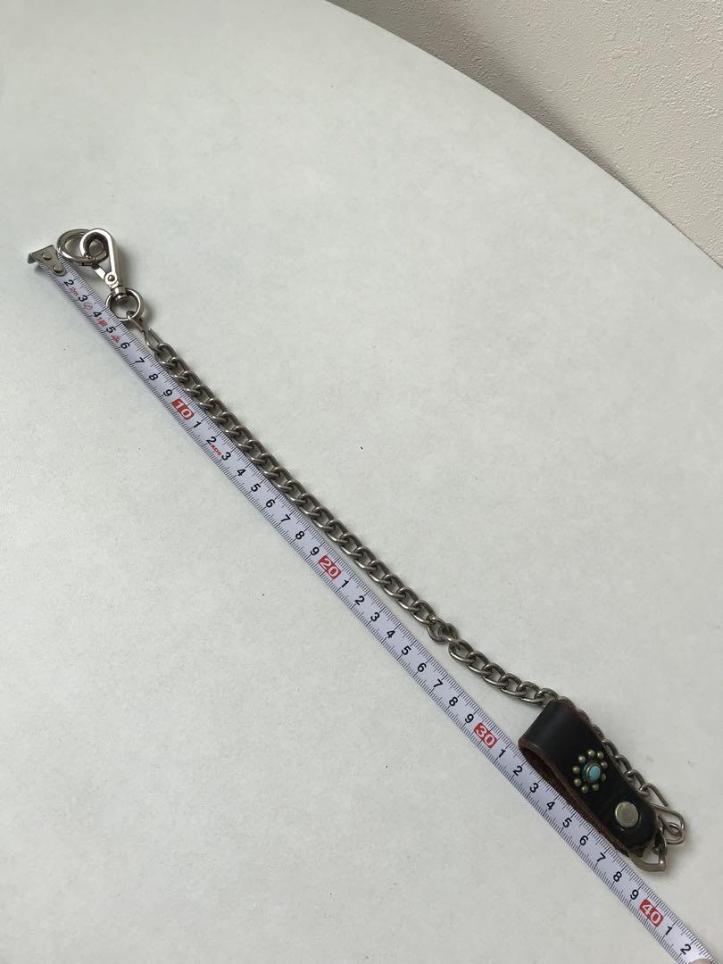 HTCターコイズとレザーと金属のチェーン