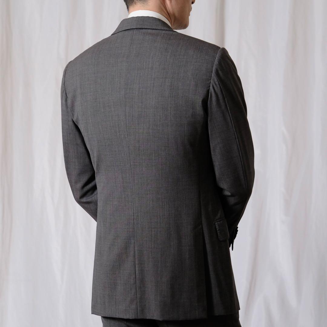 BelvestベルベストBARNEYS NEWYORK s130グレースーツ44