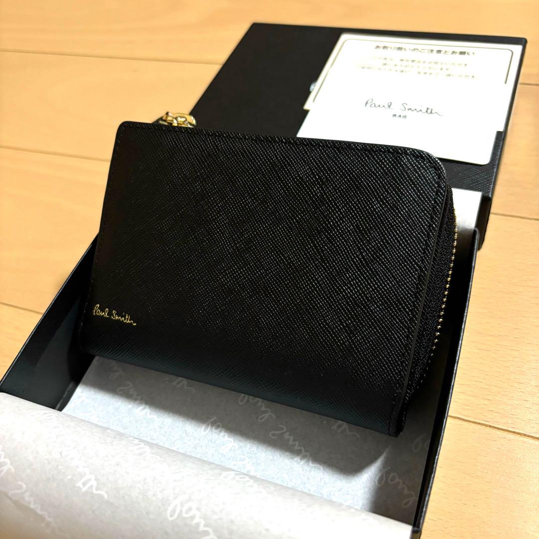 Amazon | [ポール・スミス] 財布 2つ折り財布 メンズ ジップ