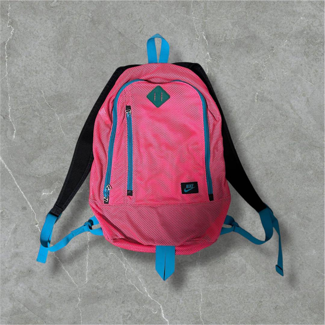 nike mesh backpack lightweight y2k neon