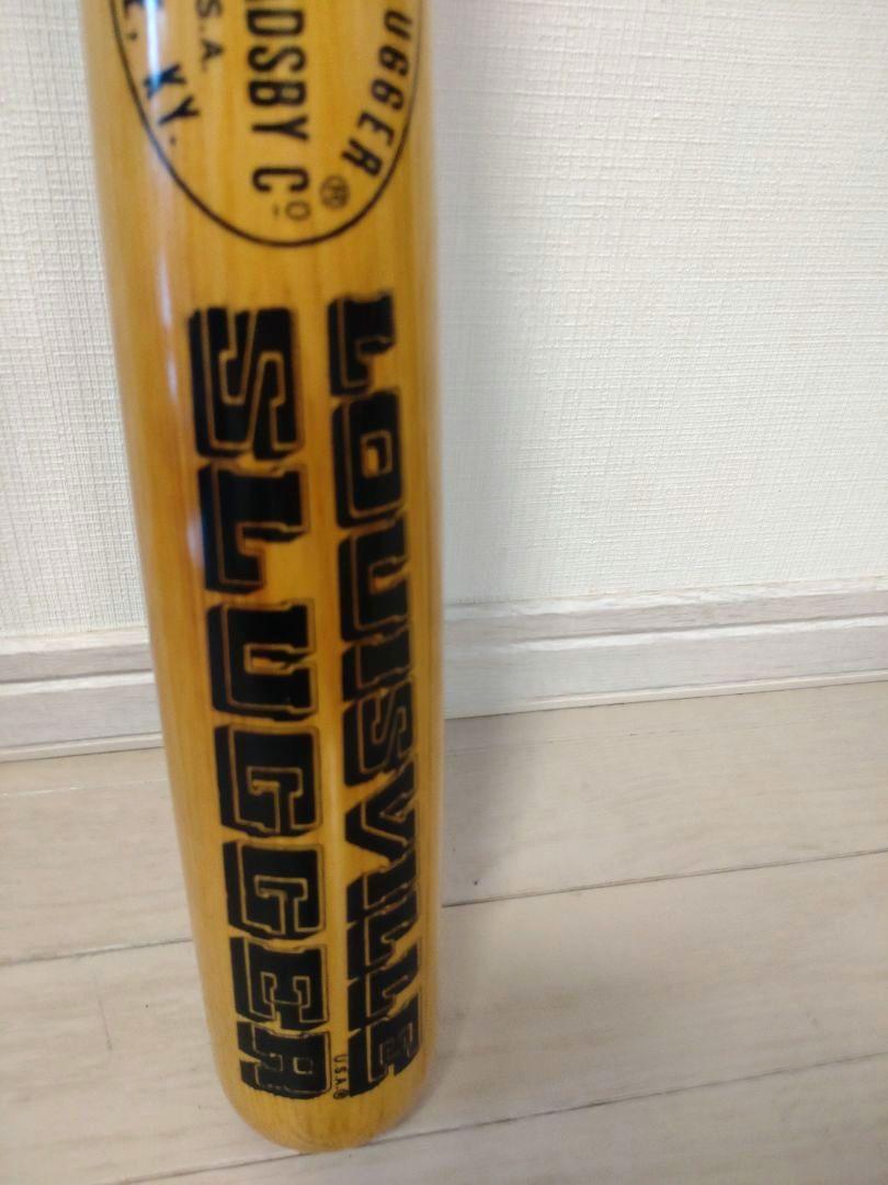 極美品　ルイスビルスラッガー　木製バット　軟式