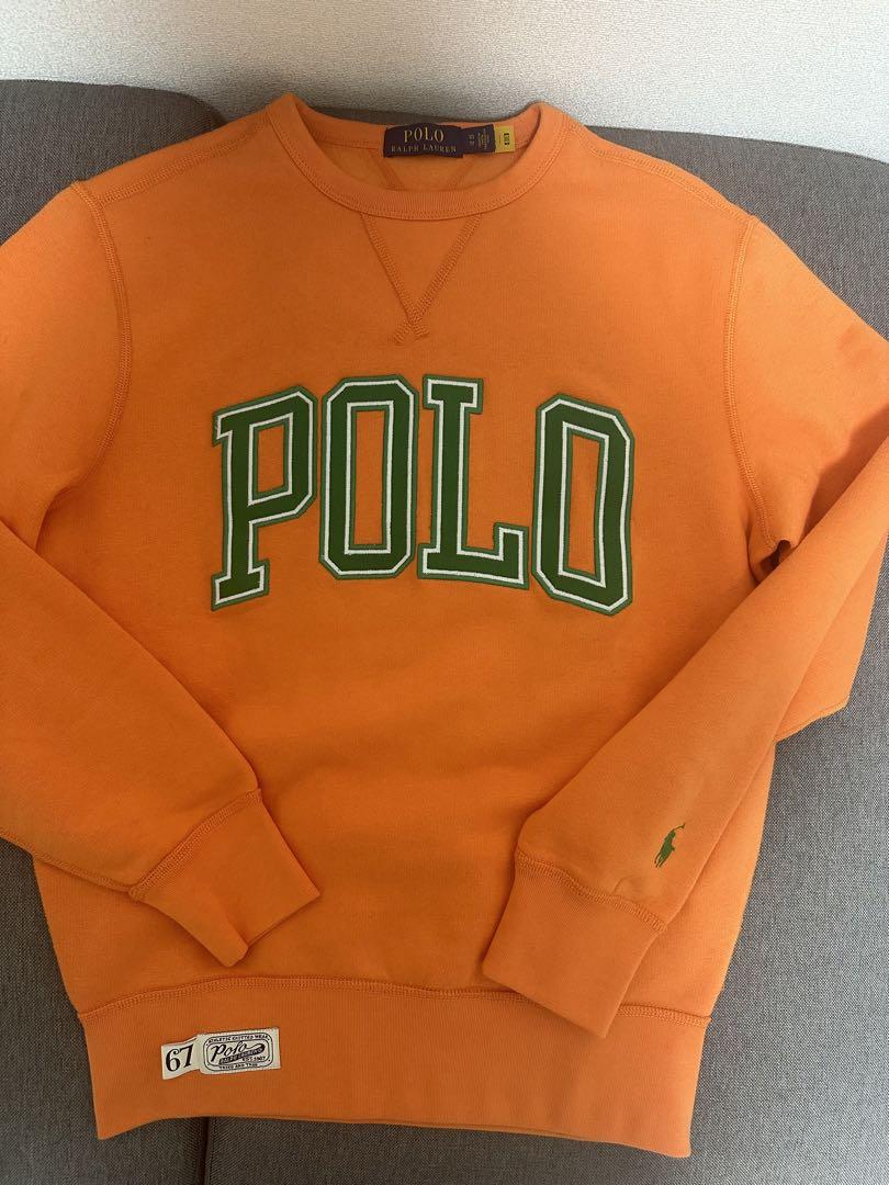 ラルフローレン　ロゴオレンジスウェット♡完売商品