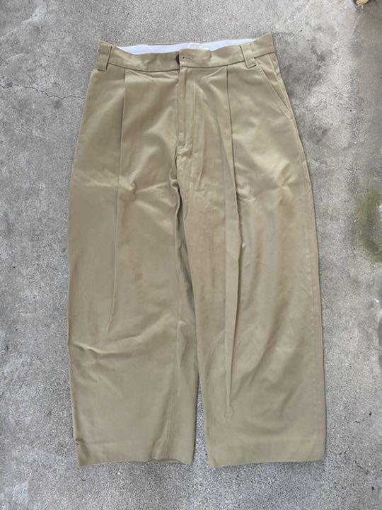 STUDIO NICHOLSON “SORTE” ボリュームパンツ
