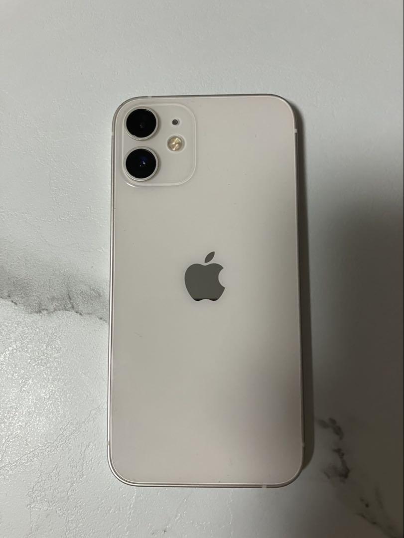 【美品】iPhone 12 miniホワイト