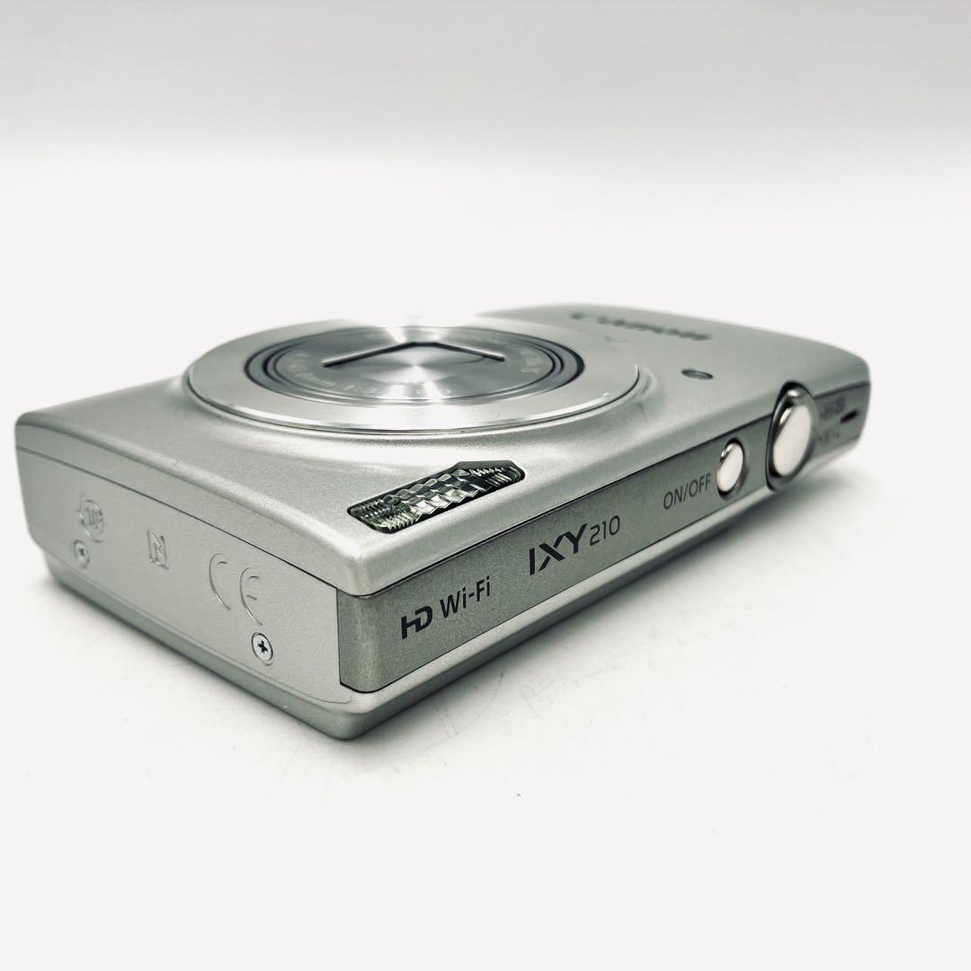 未使用級の美品♪ Wi-Fi対応　Canon IXY 210 シルバー