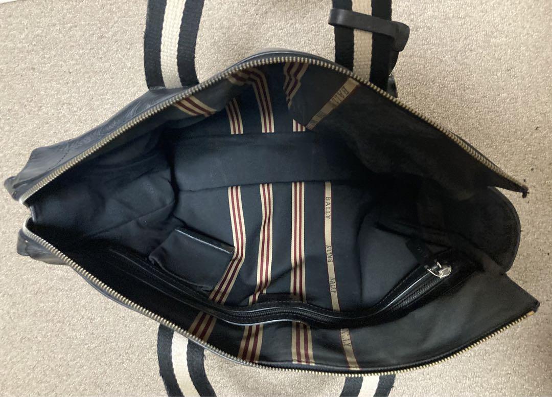 BALLY ビジネスバッグ トートバッグ レザー A4可 トレスポ 黒 鍵付