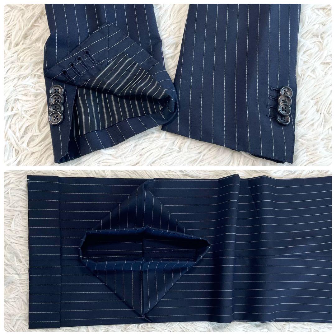極美品✨エルメネジルドゼニア スーツ セットアップ ストライプ
