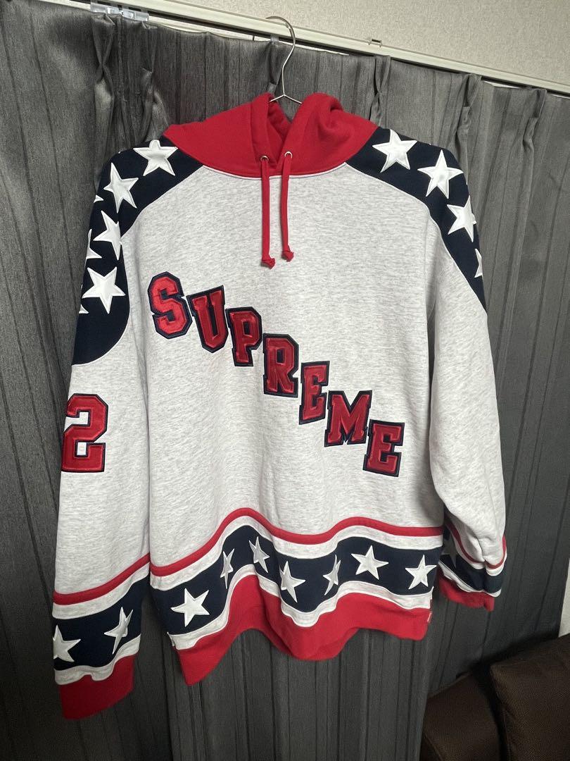 ［XXL］Supreme Hockey Hooded Sweatshirt