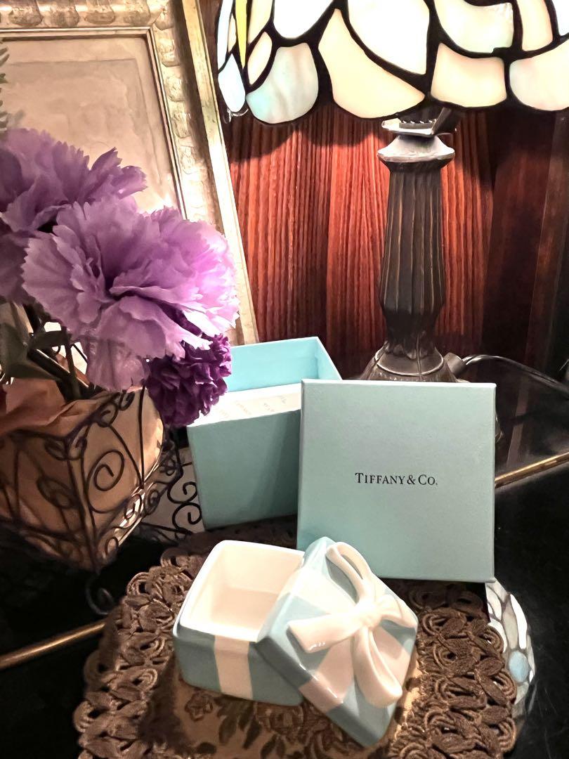 TIFFANY＆Co. ティファニーブルーボウボックス 陶器 新品 箱付き