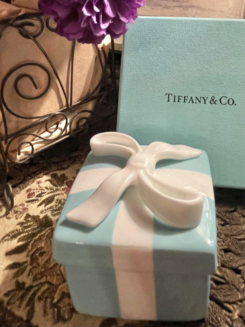 TIFFANY＆Co. ティファニーブルーボウボックス 陶器 新品 箱付き